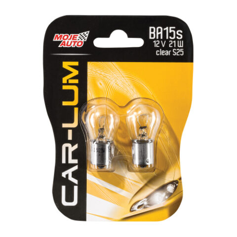 VIRAGE BA15S 12V 21W CLEAR S25